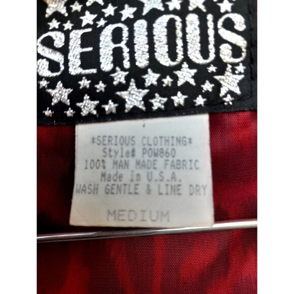 Vtg 80s Leopard Print Faux Fur Mob Wife Party Preppy Lined Medium Coat Pockets - Picture 10 of 11